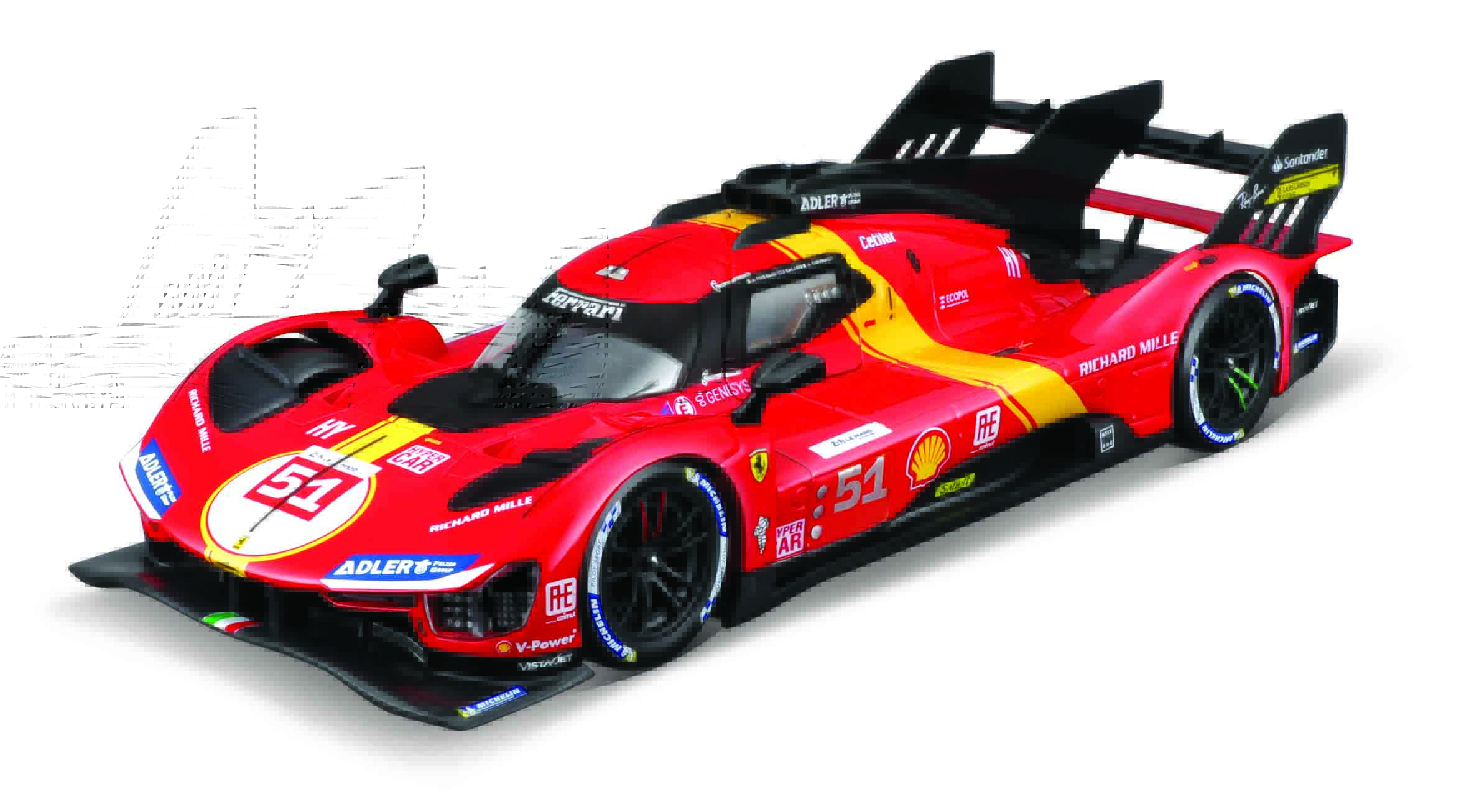 1:24 Racing Montar Kit Ferrari 499 LMH (2023)