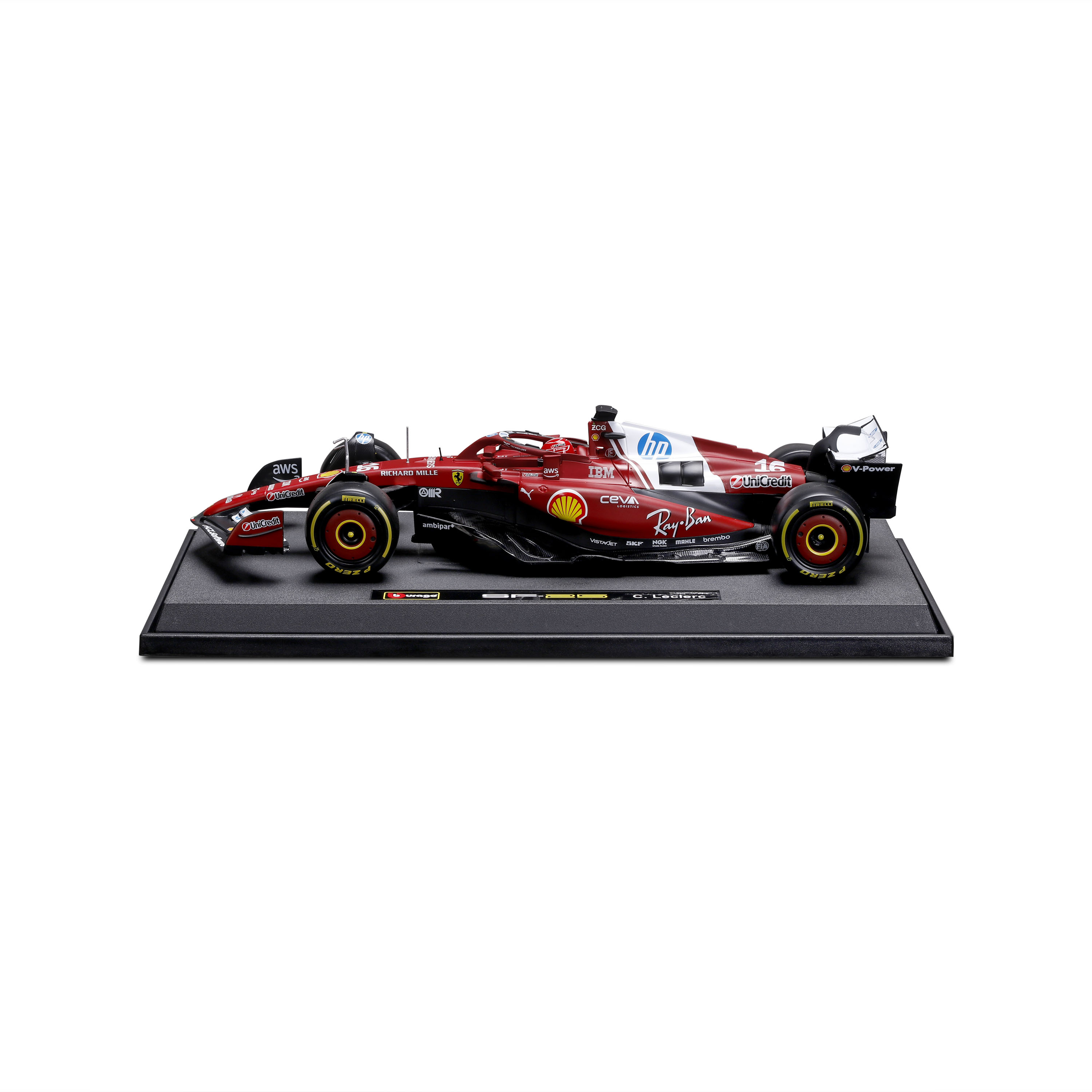 1:18 Ferrari SF25 (2025) Com Acrilico