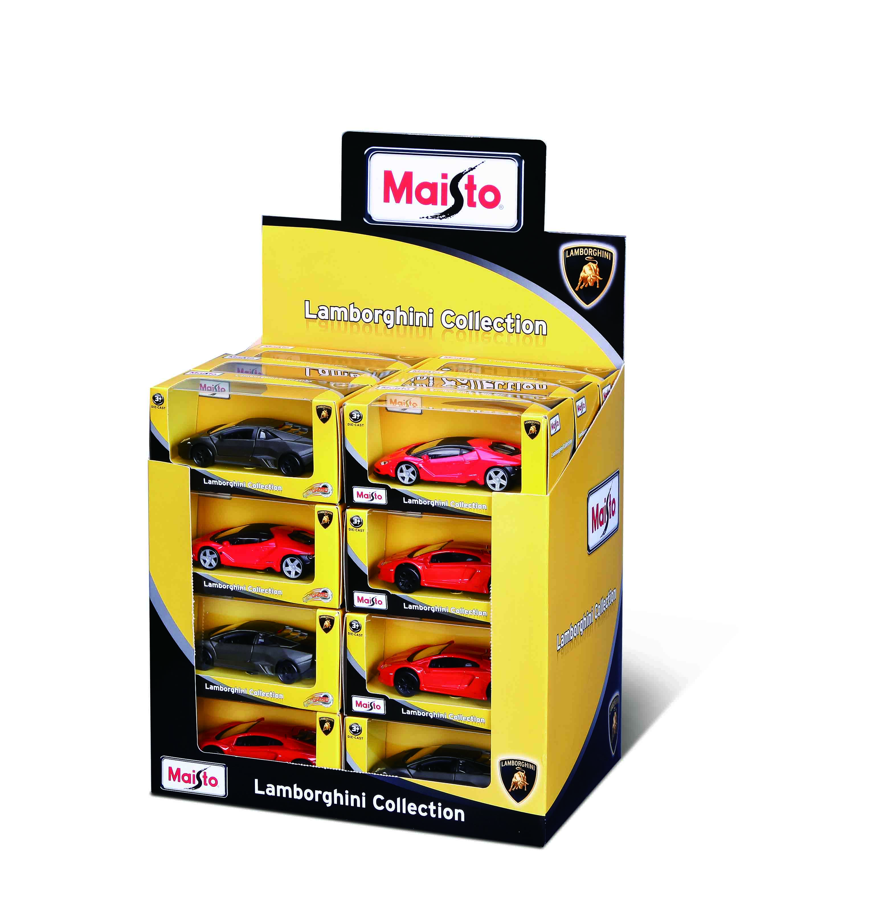 1:43 Power Racer Lamborghini (Fricção) 