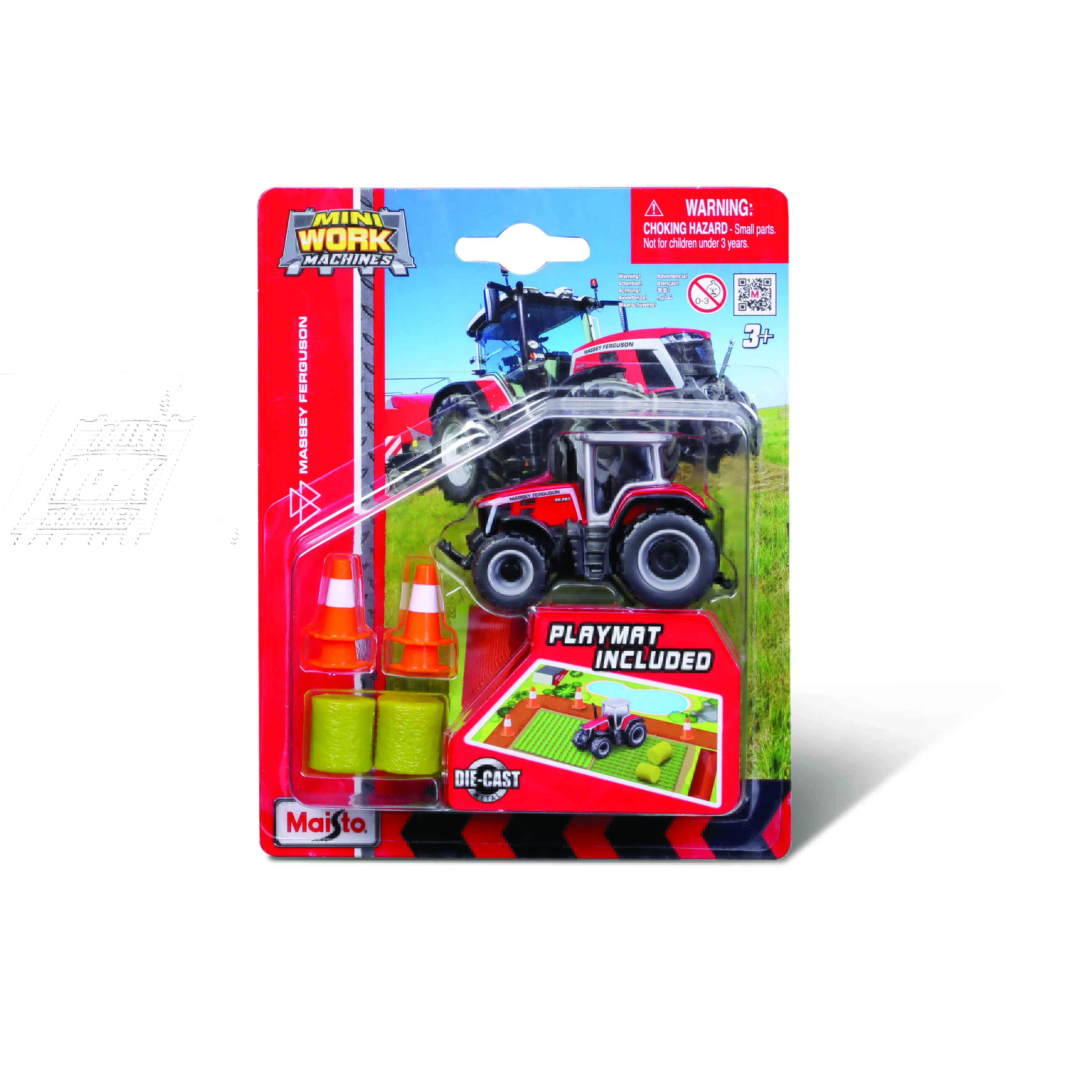 Mini Work Machines Play Mat Set Asmt. 