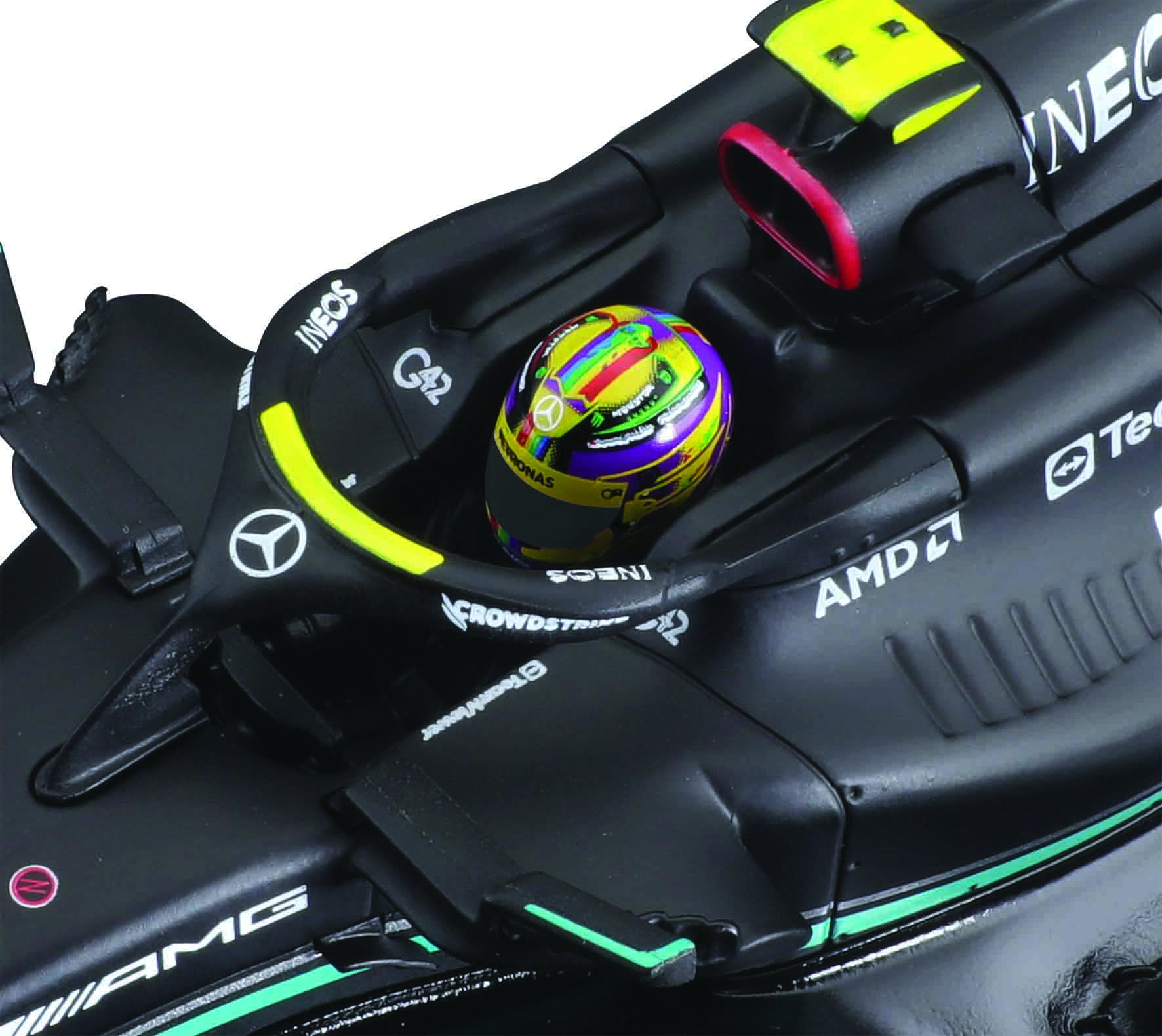 1:24 Race Mercedes W14 (2023) c/ acrilico 