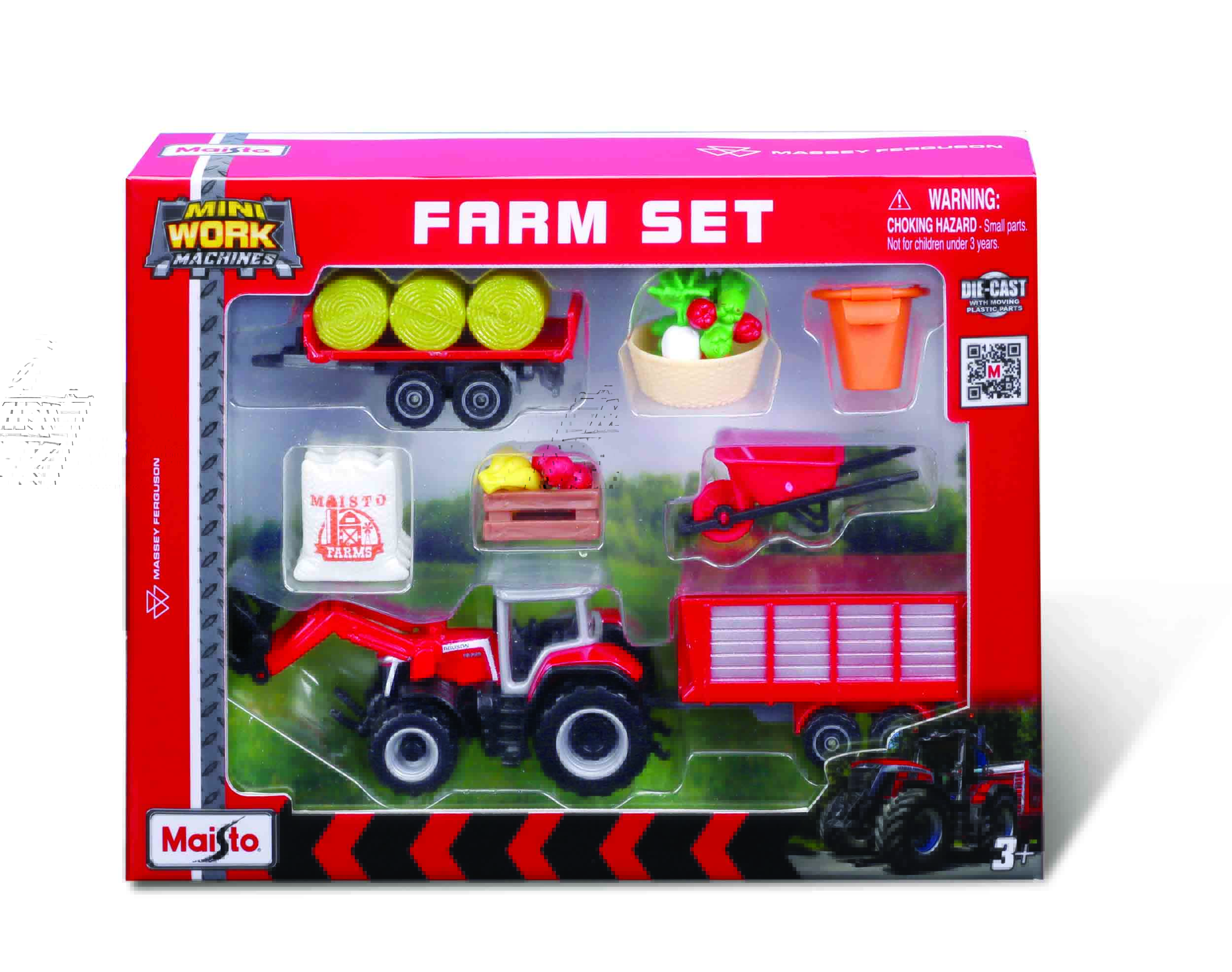Mini Work Machines Farm Gift Set
