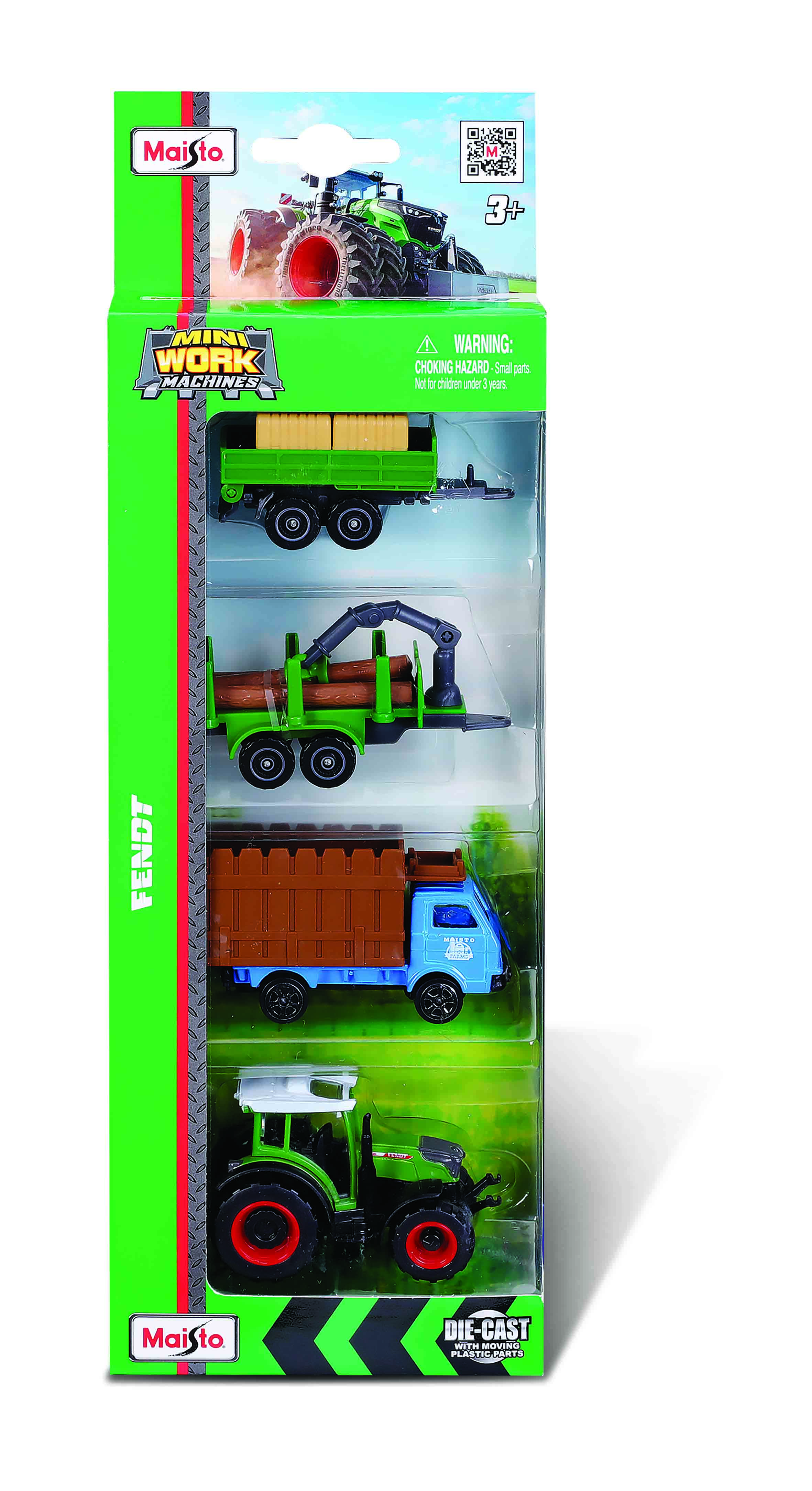 Mini Work Machines 4 Pack