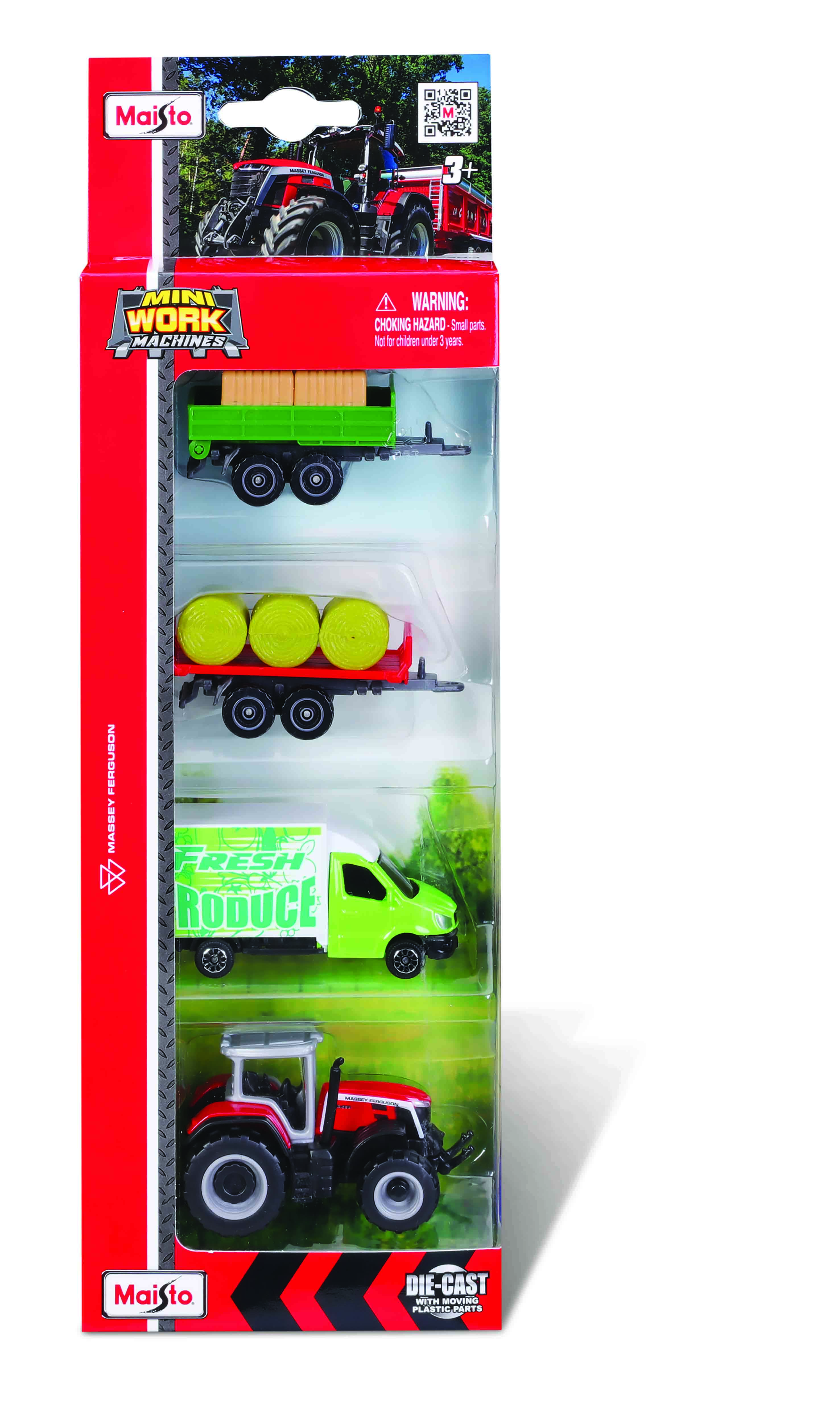 Mini Work Machines 4 Pack