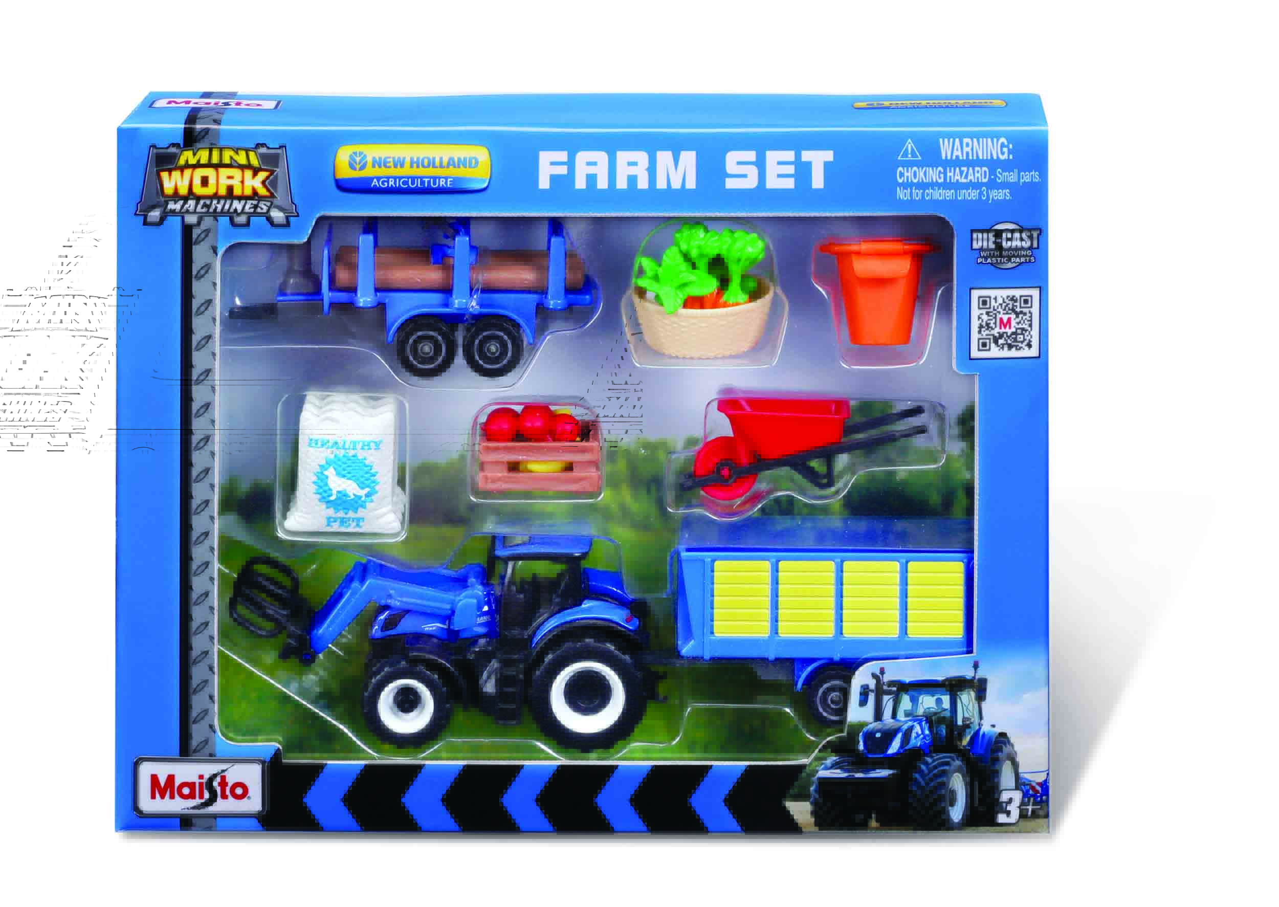 Mini Work Machines Farm Gift Set