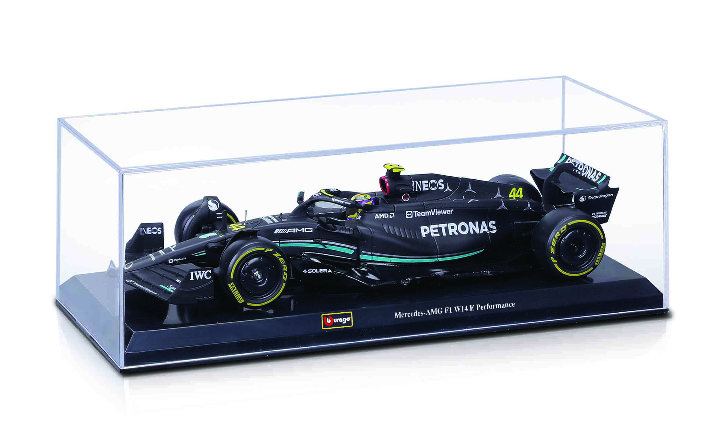1:24 Race Mercedes W14 (2023) c/ acrilico 